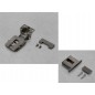BSI Set CONECTA Titanium,acoperire 16.5mm,usi rama alu